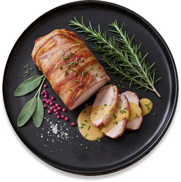Schweinefilet im Speckmantel