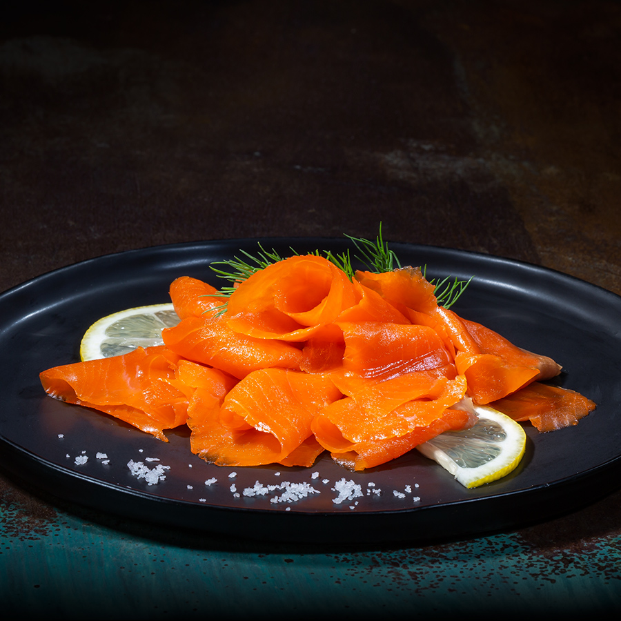 Bild 2 - Alaska Sockeye-Wildlachs, ger�uchert, im Geschenkkarton
