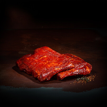 BBQ Baby Back Ribs mariniert